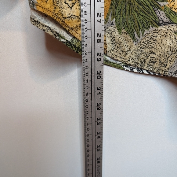 Animal Print Button-Up Shirt - Picture 7 of 7